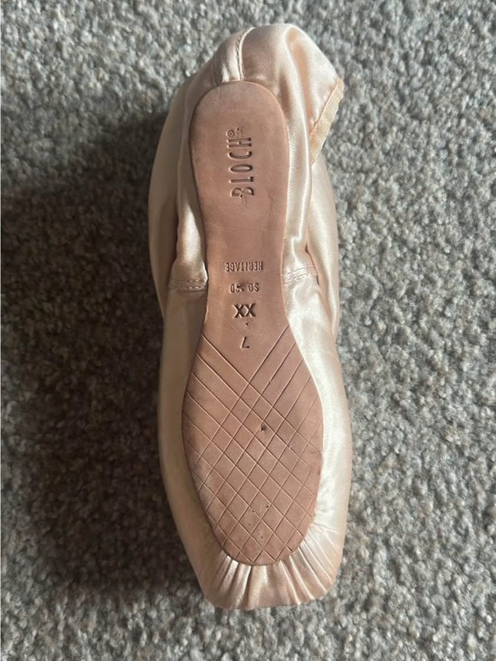 Bloch heritage pointe shoe